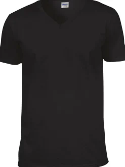 Gildan GI64V00 - T-Shirt Homme Col V 100% Coton