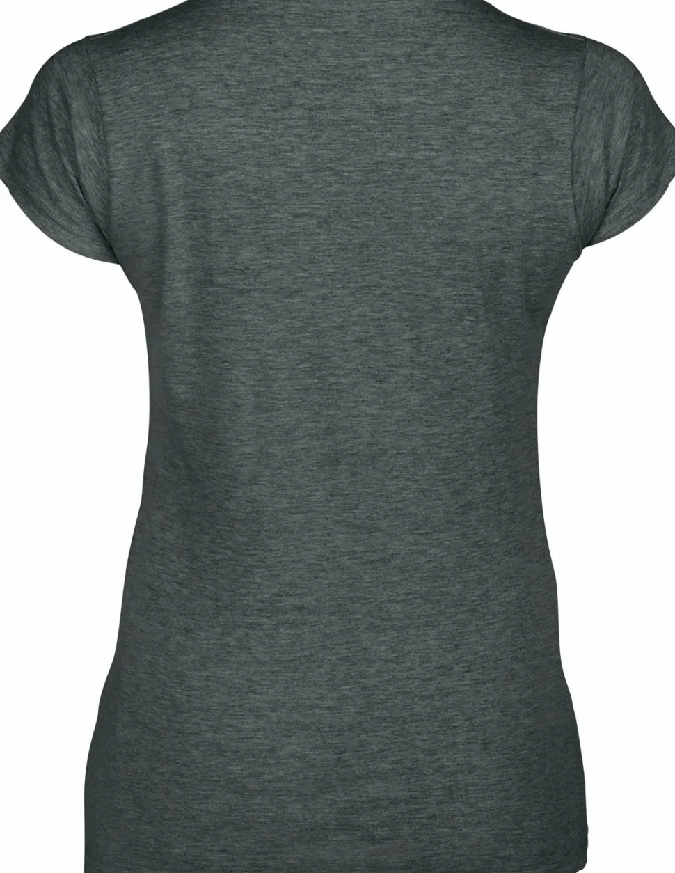 Gildan GI64V00L - T-shirt Femme Col V en Coton Doux