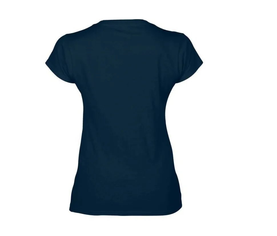 Gildan GN647 - T-Shirt Femme Col V 100% Coton