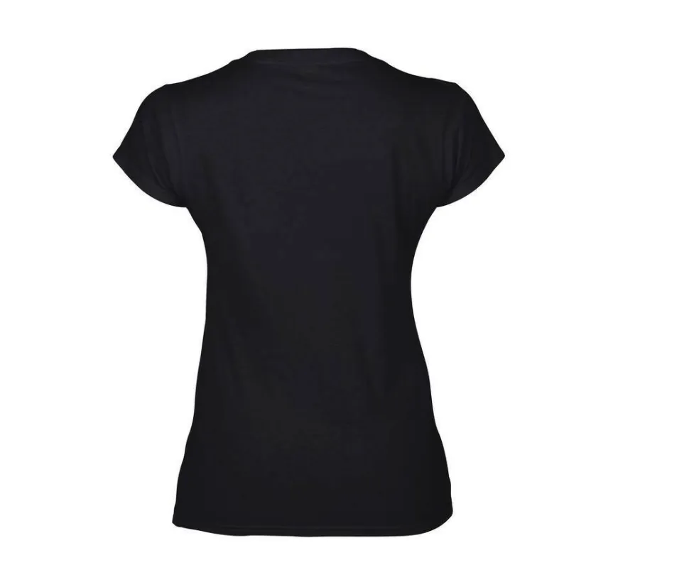 Gildan GN647 - T-Shirt Femme Col V 100% Coton