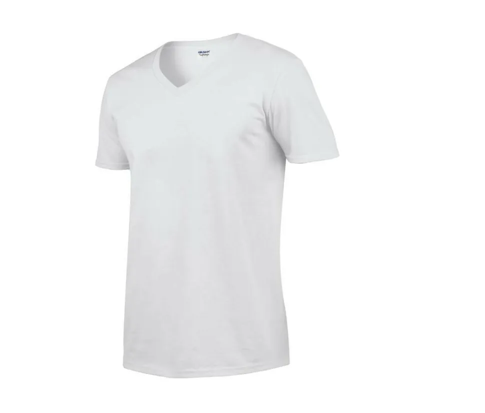 Gildan GN646 - T-Shirt Homme Col V 100% Coton