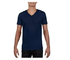 Gildan GN646 - T-Shirt Homme Col V 100% Coton