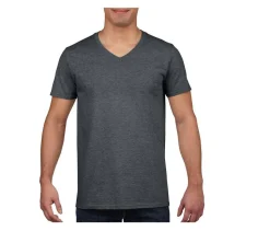 Gildan GN646 - T-Shirt Homme Col V 100% Coton