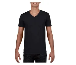 Gildan GN646 - T-Shirt Homme Col V 100% Coton
