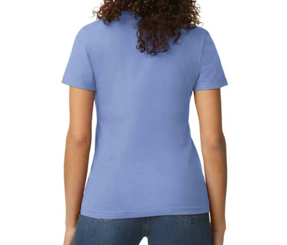 GILDAN GN650L - T-shirt Confort Semi-ajusté en Coton Noir