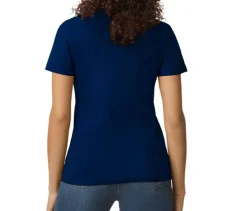 GILDAN GN650L - T-shirt Confort Semi-ajusté en Coton Noir