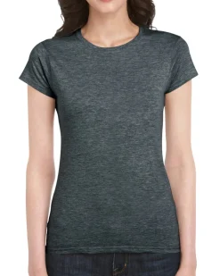Gildan 64000L - T-shirt manches courtes femme RingSpun