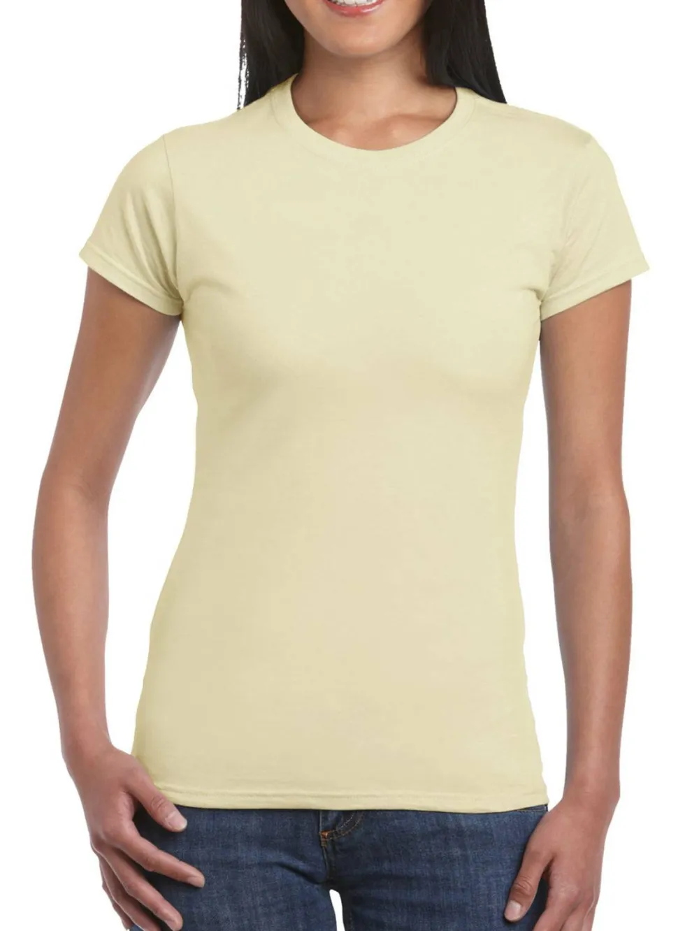 Gildan 64000L - T-shirt manches courtes femme RingSpun