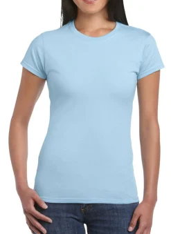 Gildan 64000L - T-shirt manches courtes femme RingSpun