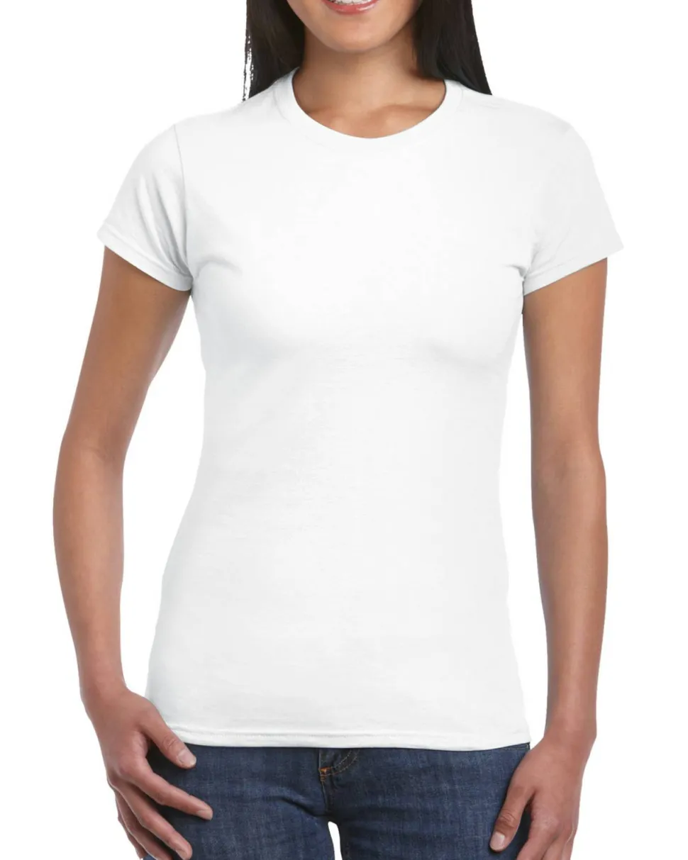 Gildan 64000L - T-shirt manches courtes femme RingSpun