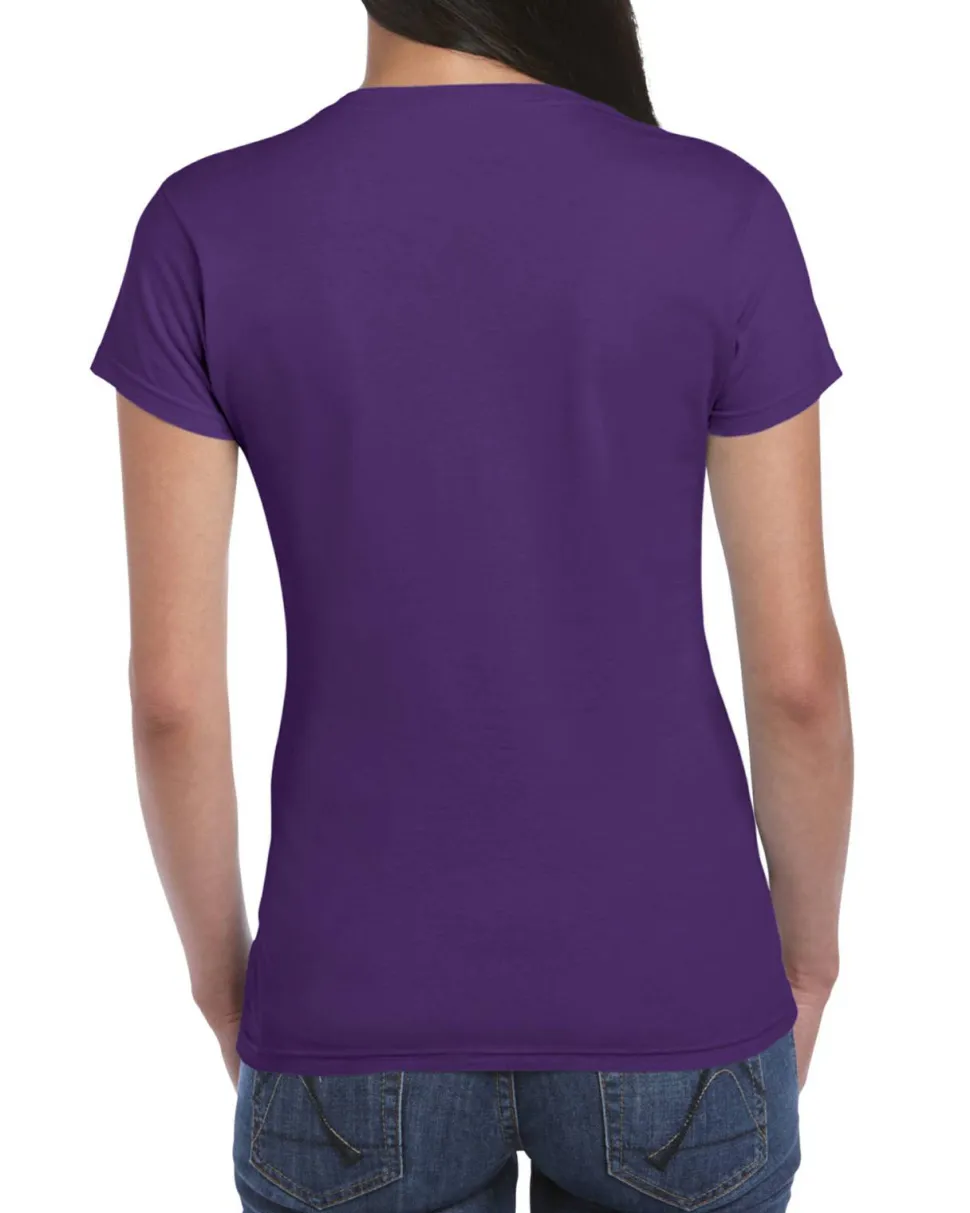 Gildan 64000L - T-shirt manches courtes femme RingSpun