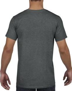 Gildan 64V00 - T-Shirt Homme Col V 100% Coton