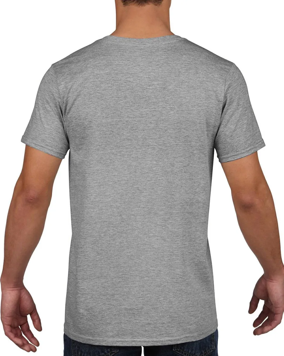 Gildan 64V00 - T-Shirt Homme Col V 100% Coton