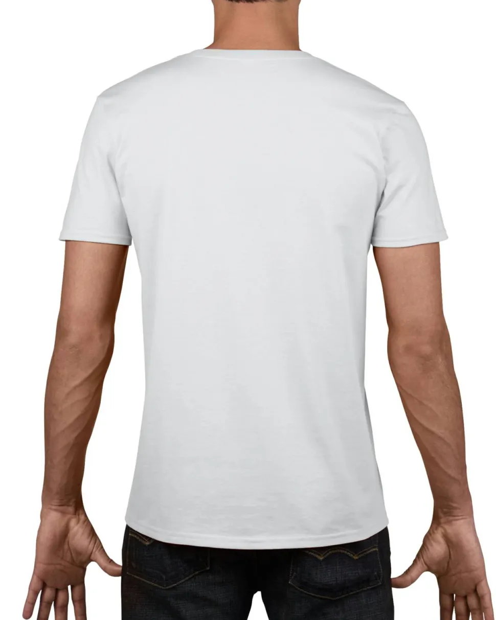Gildan 64V00 - T-Shirt Homme Col V 100% Coton