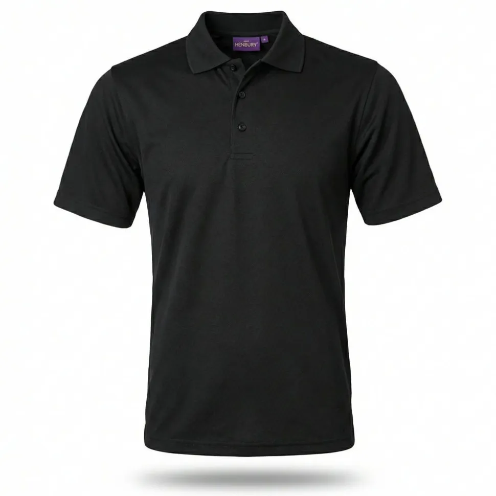 Henbury H475 - Polo Piqué Respirant Coolplus® Confort