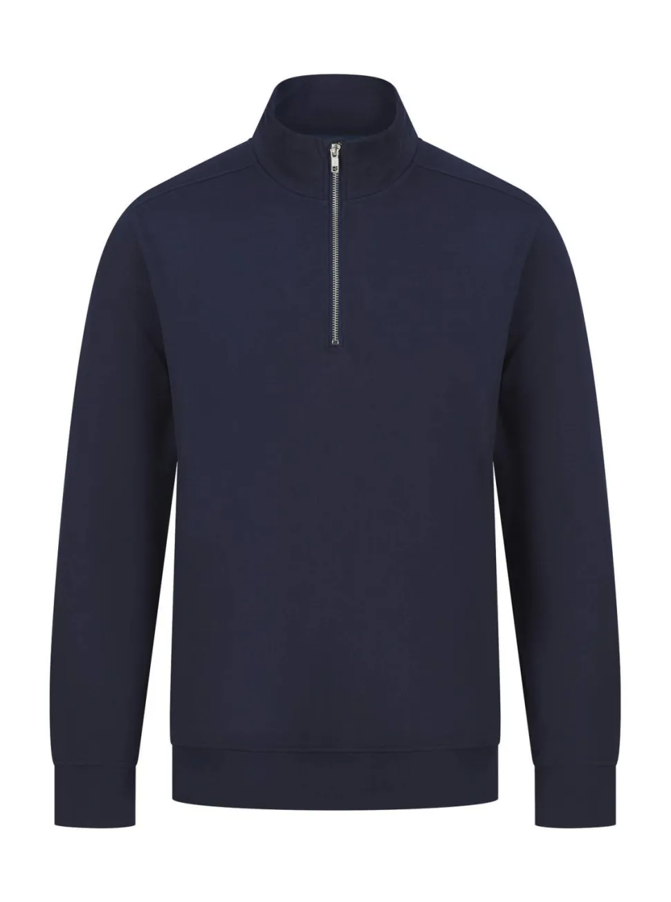 Henbury H842 - Sweat-shirt col zippé unisexe
