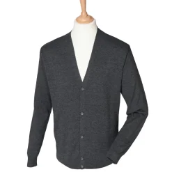 Henbury HB722 - Cardigan à boutons en V Homme