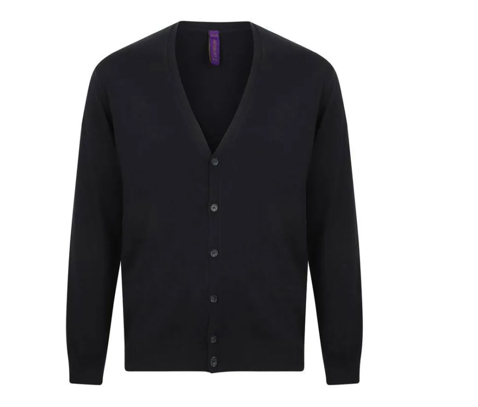 Henbury HY722 - Cardigan Élégant pour Hommes Henbury HY722