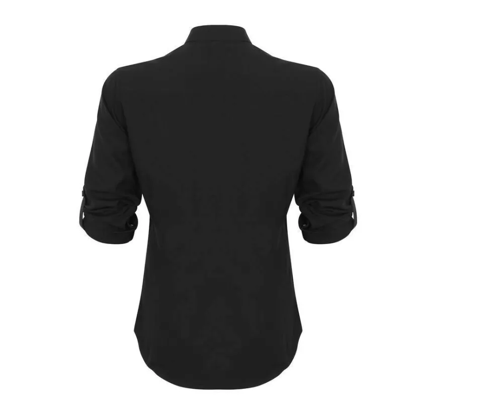 HENBURY HY593 - Chemise femme col mao