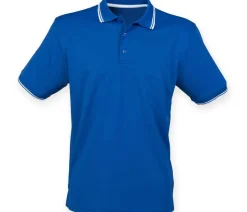 HENBURY HY482 - Polo col et manches contrastés