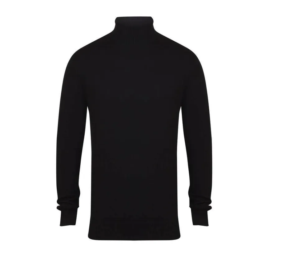 Henbury HY727 - Pull Col Roulé Élégance Confort Henbury