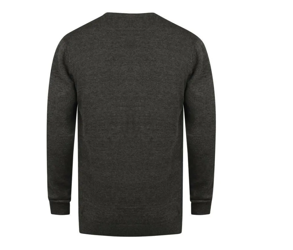 HENBURY HY720 - Pull Col V Élégant pour Homme Henbury
