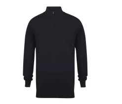 HENBURY HY729 - Pull Col Zippé Élégance et Confort
