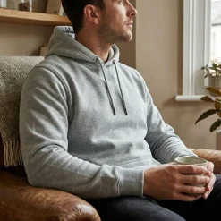 HENBURY HY841 - Sweat capuche en coton régénéré et en polyester recyclé