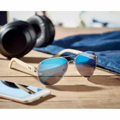 HONIARA Lunettes de soleil en bambou - GiftRetail MO6450
