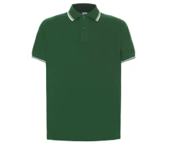 JHK JK205 - Polo homme contrasté