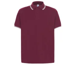 JHK JK205 - Polo homme contrasté