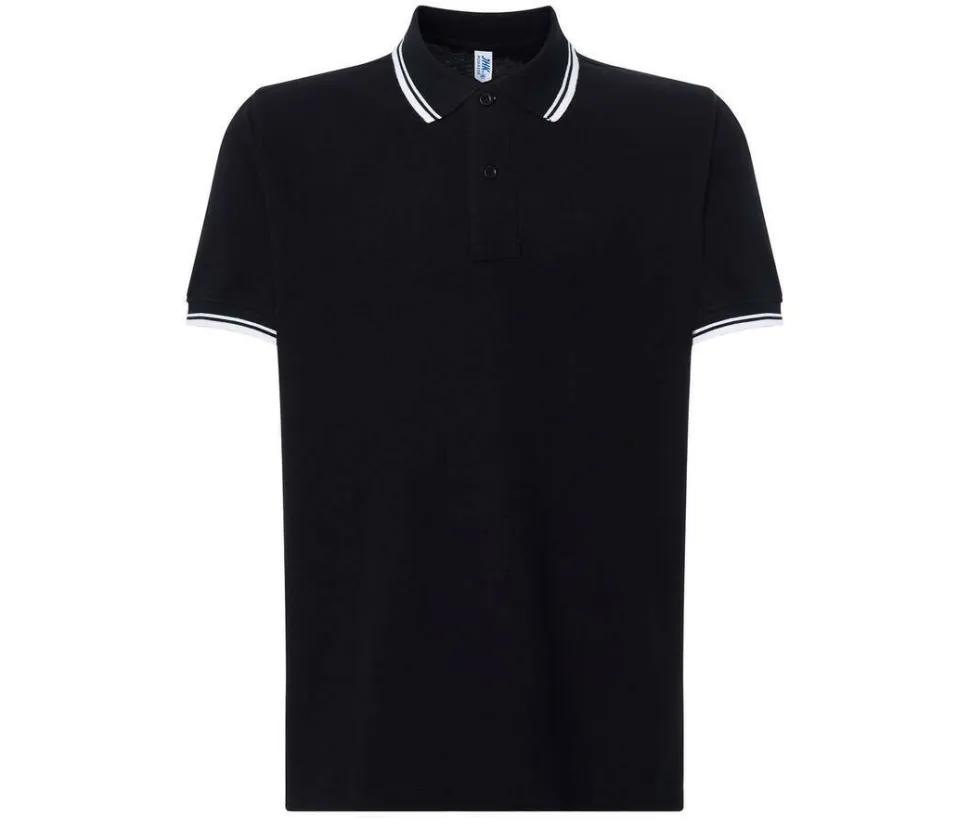 JHK JK205 - Polo homme contrasté