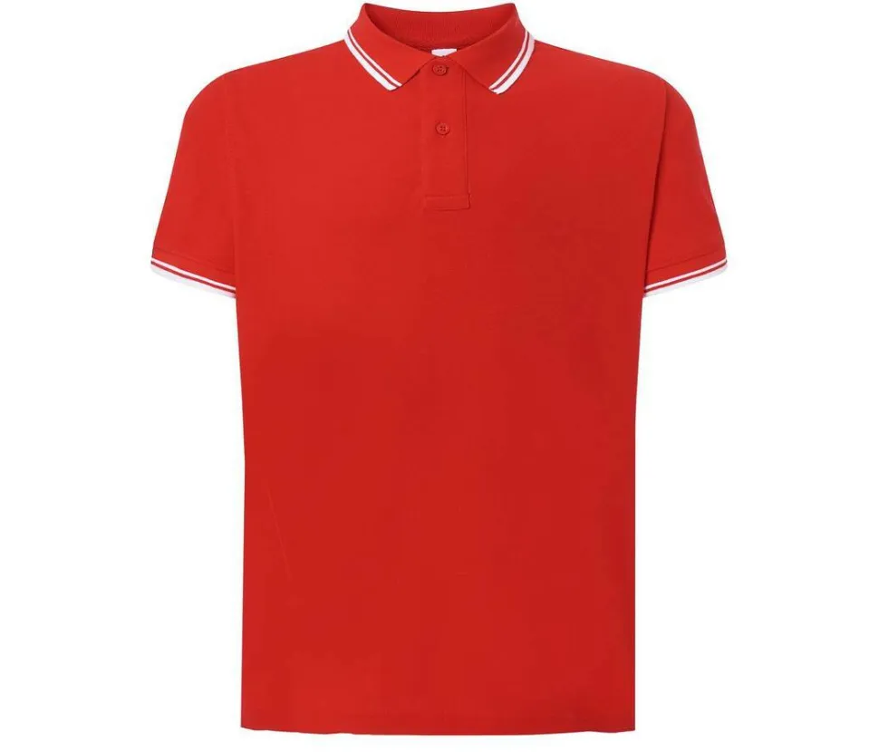 JHK JK205 - Polo homme contrasté