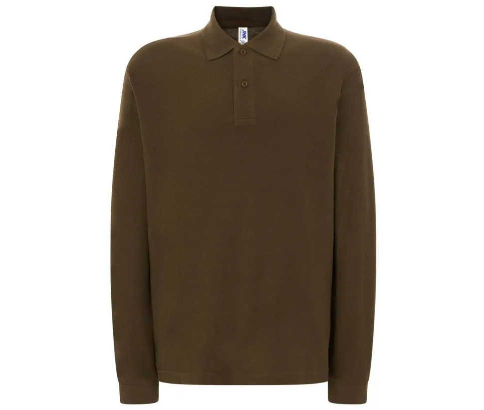 JHK JK215 - Polo manches longues homme