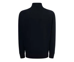 JHK JK296 - Sweat Unisexe à Grand Zip et Col Haut