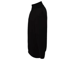 JHK JK296 - Sweat Unisexe à Grand Zip et Col Haut