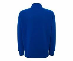 JHK JK296 - Sweat Unisexe à Grand Zip et Col Haut