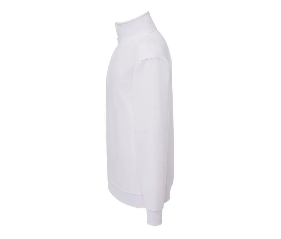 JHK JK296 - Sweat Unisexe à Grand Zip et Col Haut
