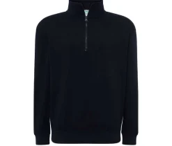 JHK JK298 - Sweatshirt à Col Zippé Confortable et Résistant