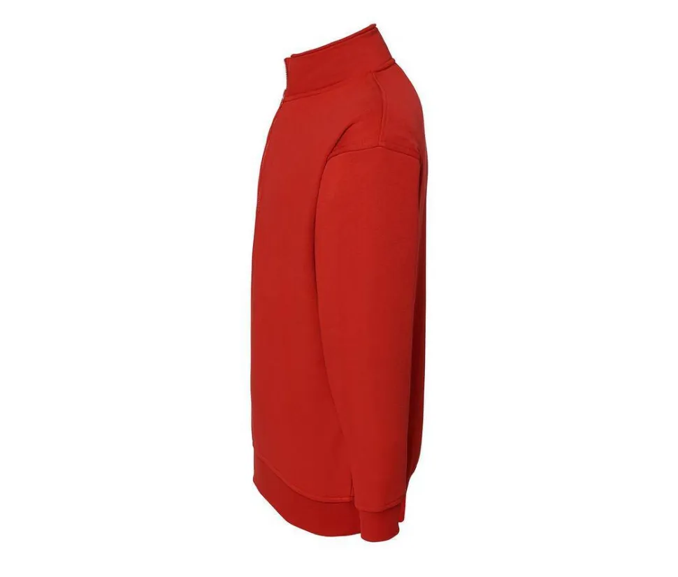 JHK JK298 - Sweatshirt à Col Zippé Confortable et Résistant