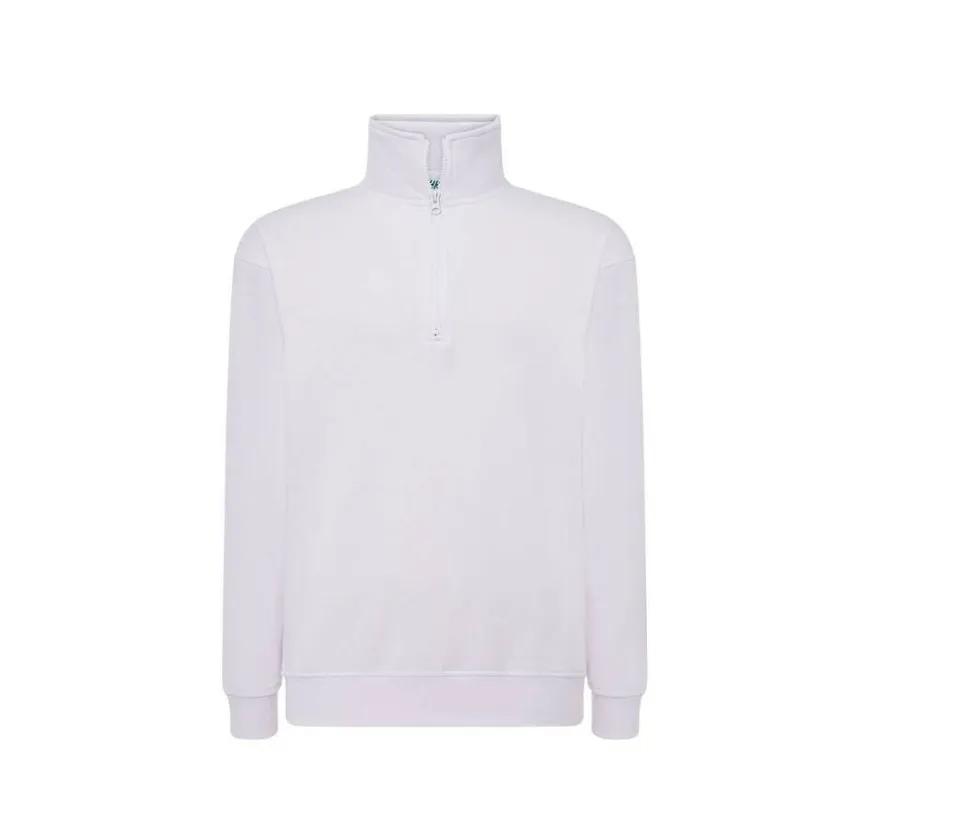 JHK JK298 - Sweatshirt à Col Zippé Confortable et Résistant
