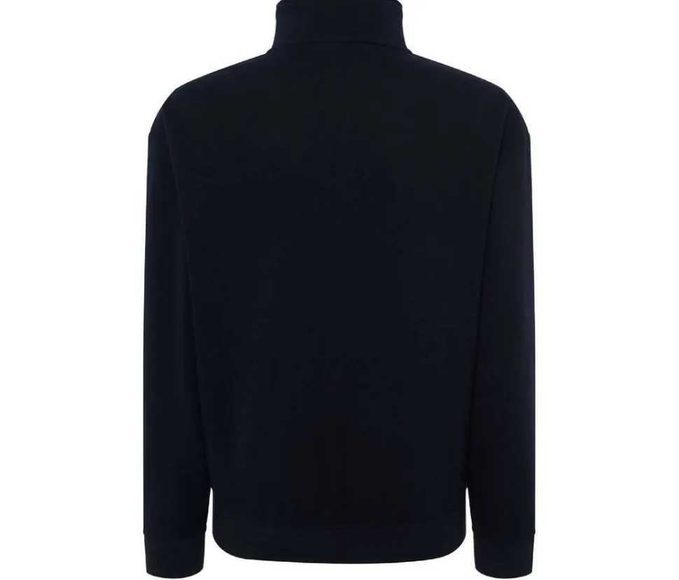 JHK JK298 - Sweatshirt à Col Zippé Confortable et Résistant