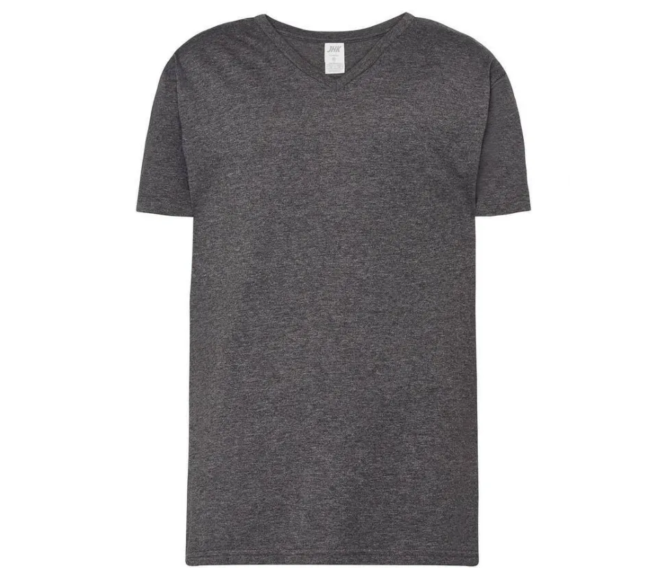 JHK JK401 - T-shirt Col V Confort Doux et Résistant