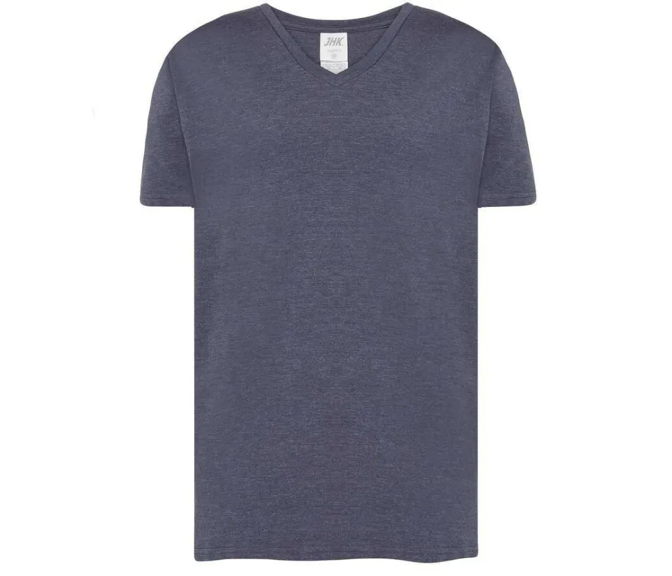 JHK JK401 - T-shirt Col V Confort Doux et Résistant