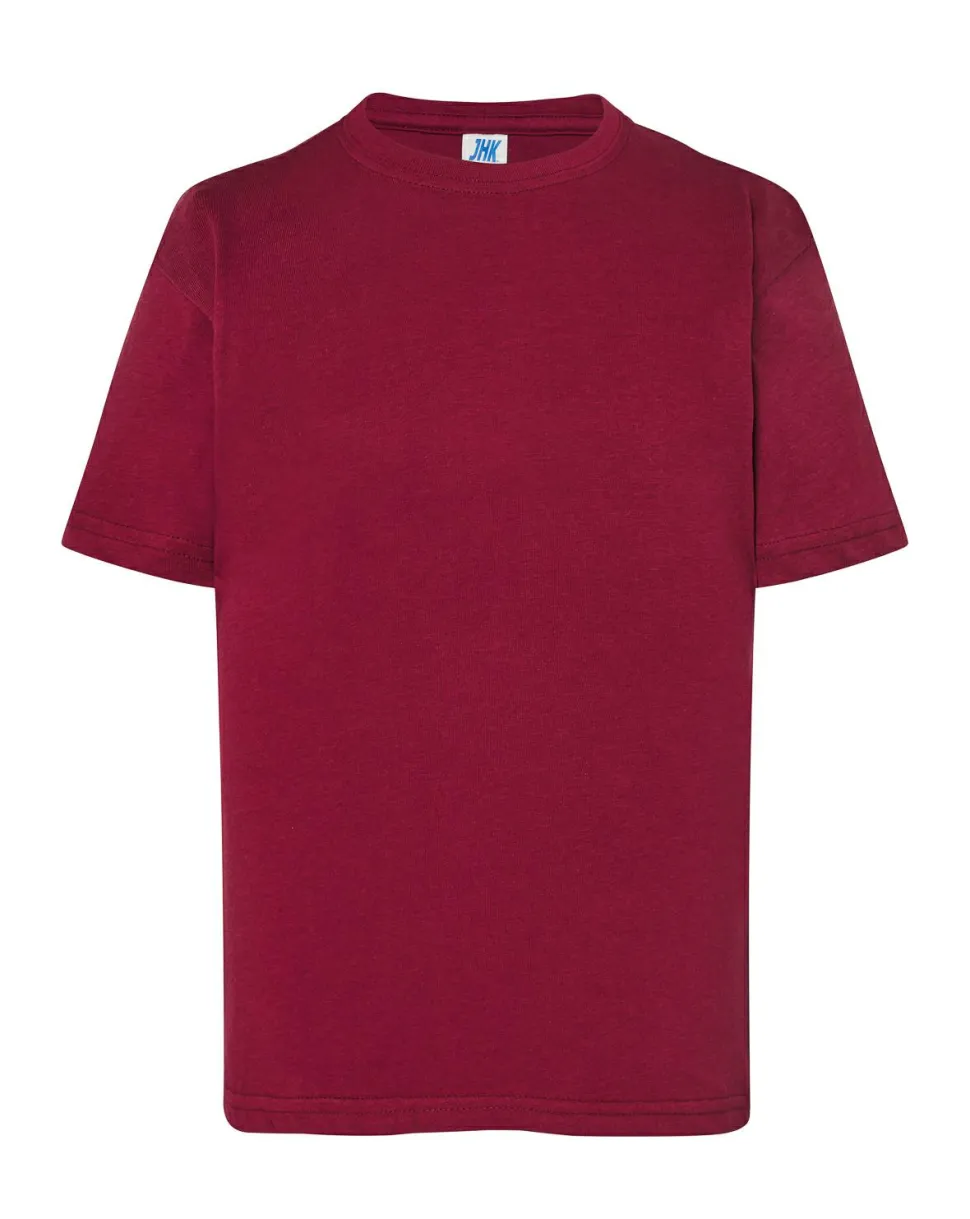 JHK JK154 - T-shirt Enfant Résistant et Confortable 155g