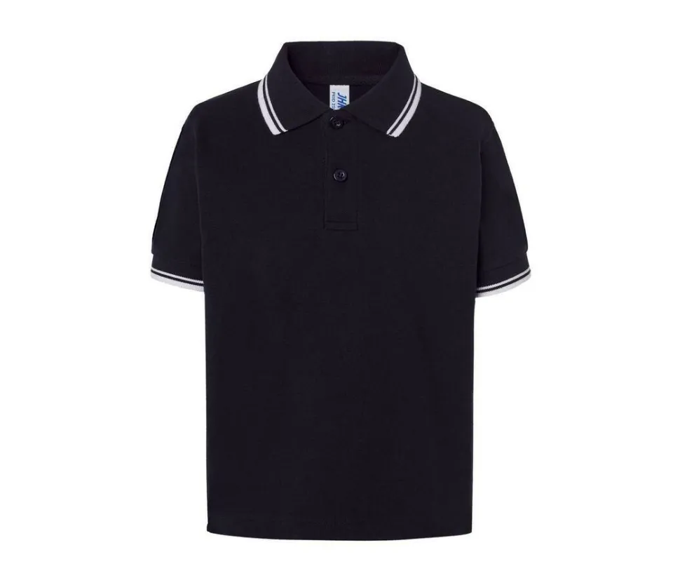 JHK JK205K - Polo enfant contrasté