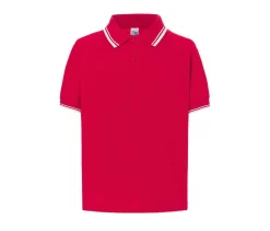 JHK JK205K - Polo enfant contrasté