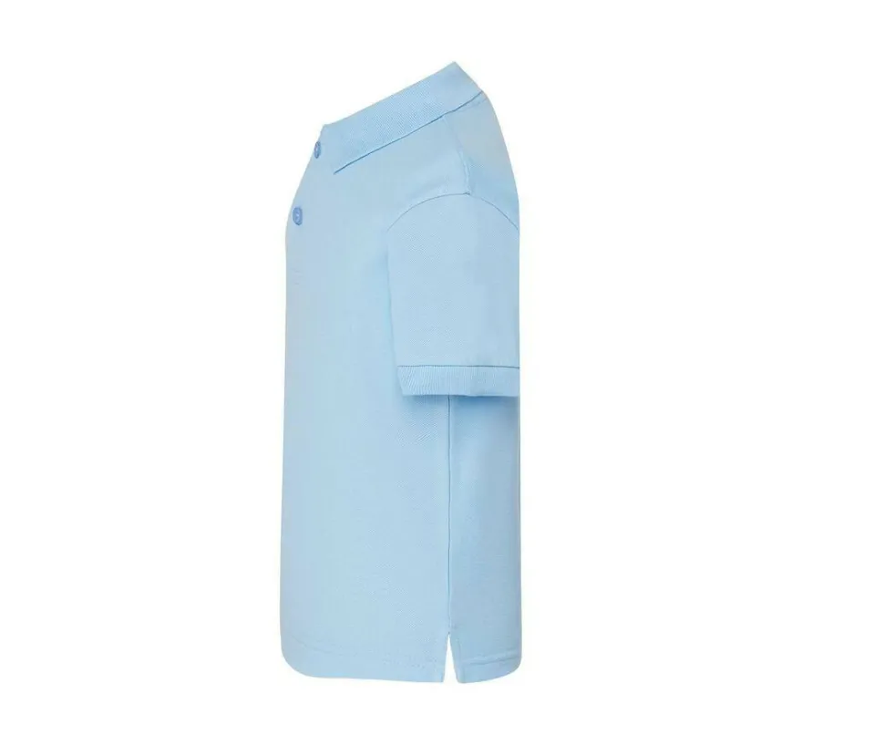 JHK JK210K - Polo Enfant Élégant en Coton Respirant JHK
