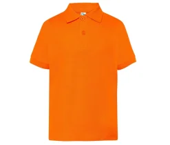 JHK JK210K - Polo Enfant Élégant en Coton Respirant JHK