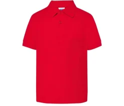 JHK JK210K - Polo Enfant Élégant en Coton Respirant JHK
